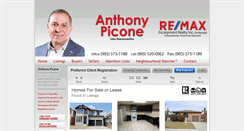 Desktop Screenshot of anthonypicone.ca